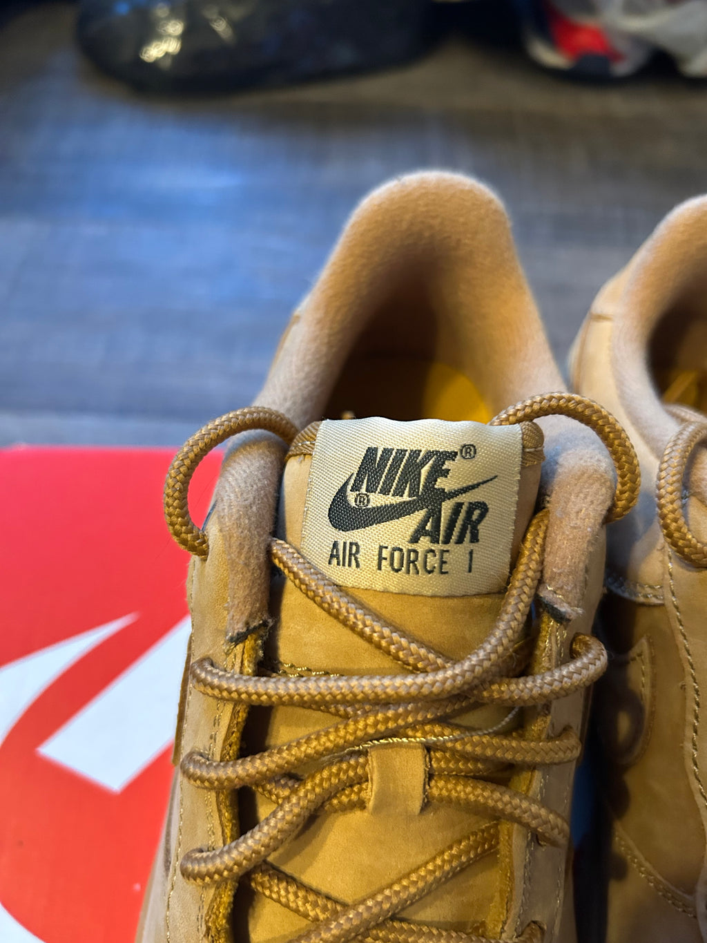 Nike Air Force 1 Low Winter Flax GS