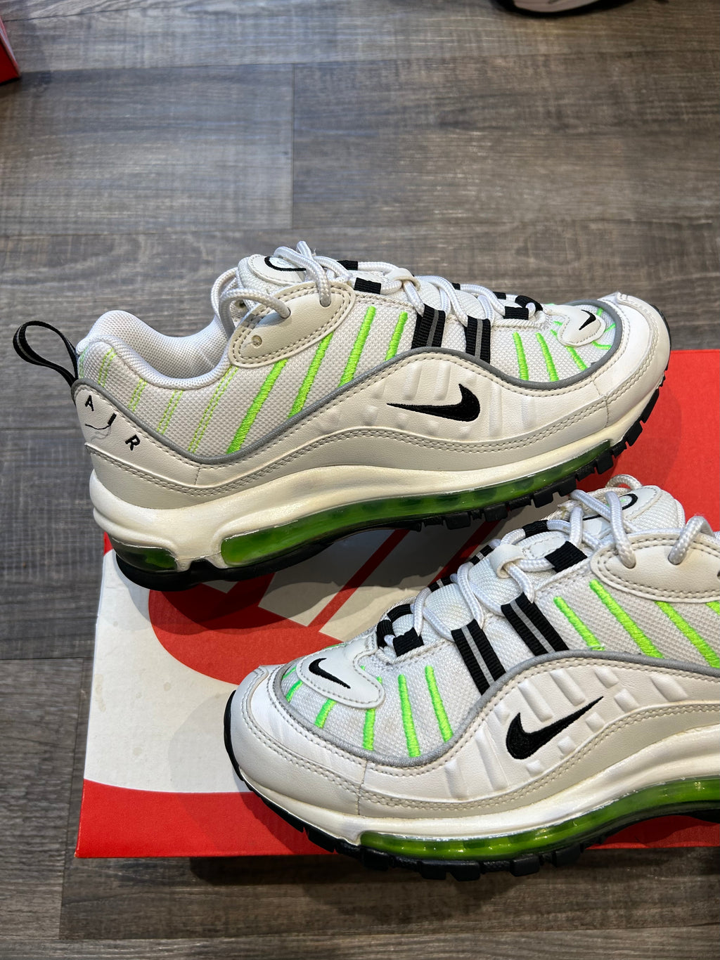 Nike Air Max 98 Phantom electric Green Uk 4