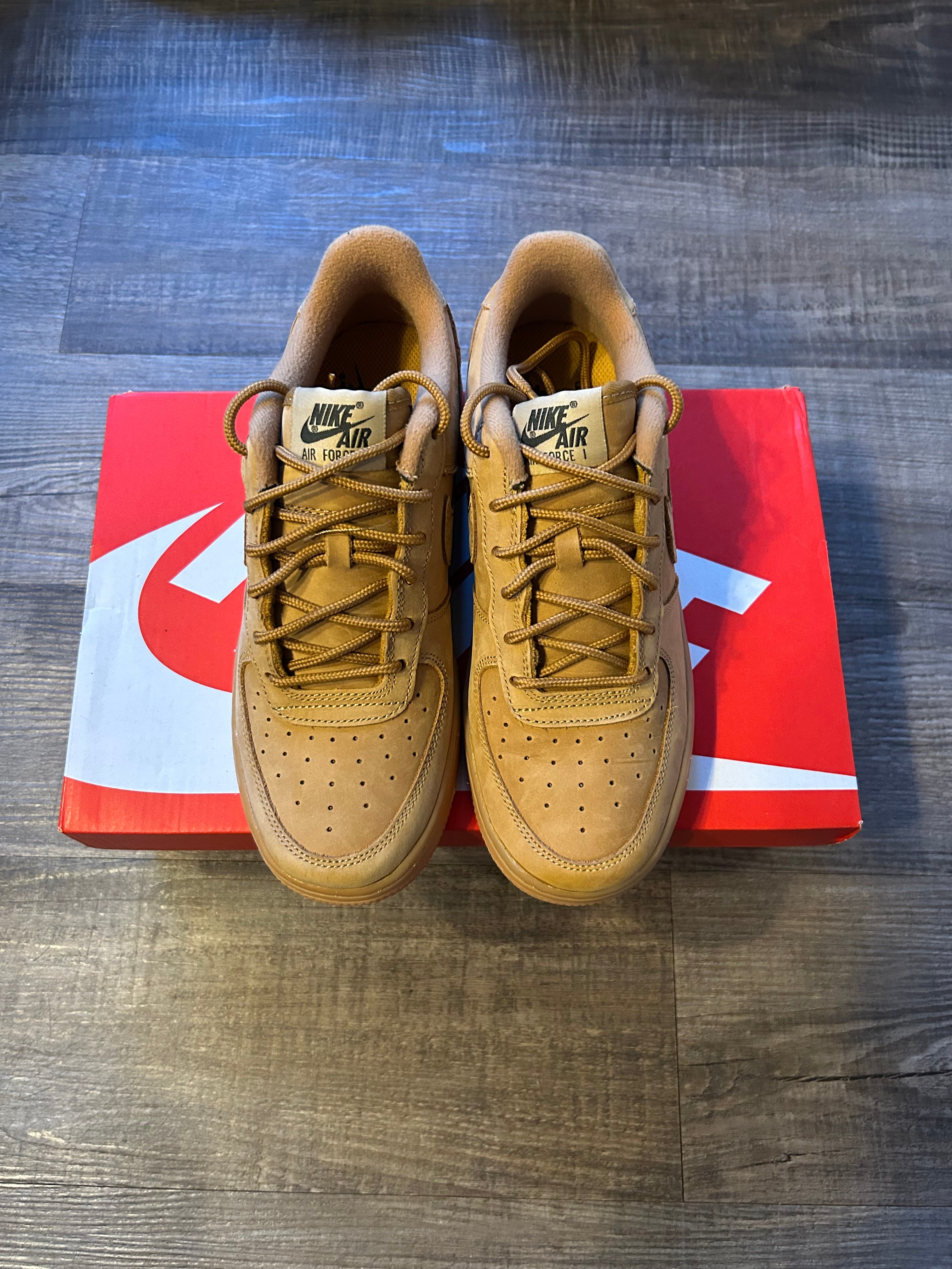 Nike Air Force 1 Low Winter Flax GS