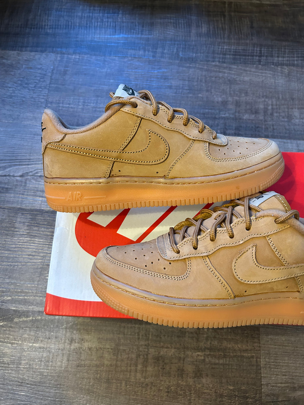 Nike Air Force 1 Low Winter Flax GS