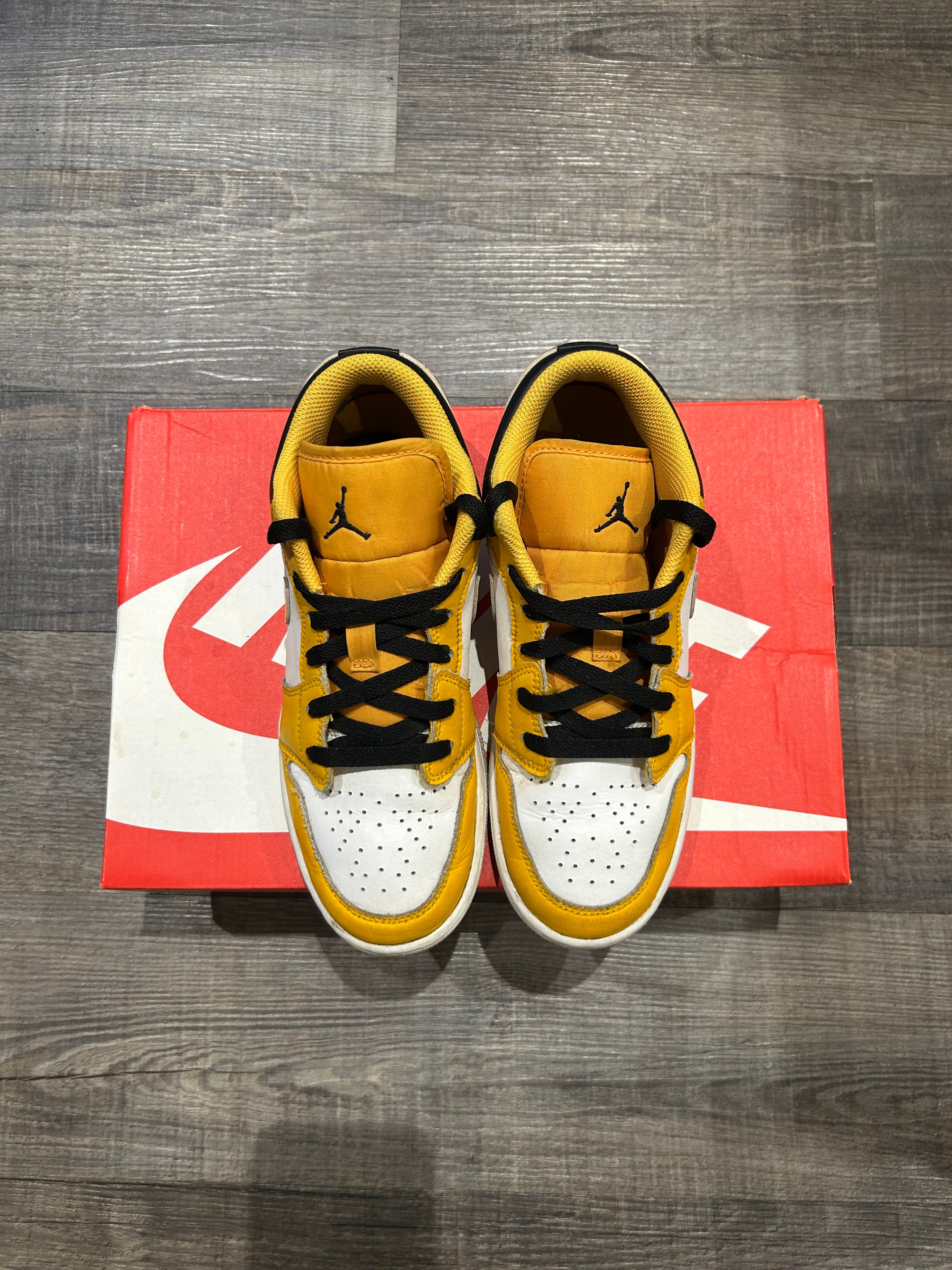 Nike Jordan 1 Low Black/Yellow/White