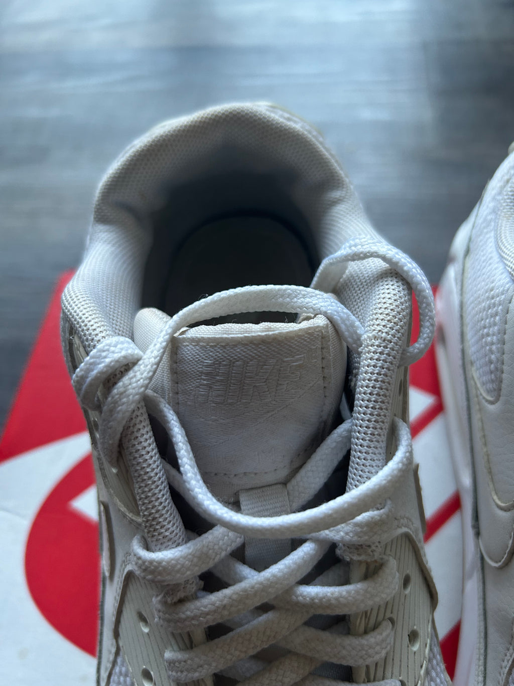 Nike Air Max 90 Triple White Uk6