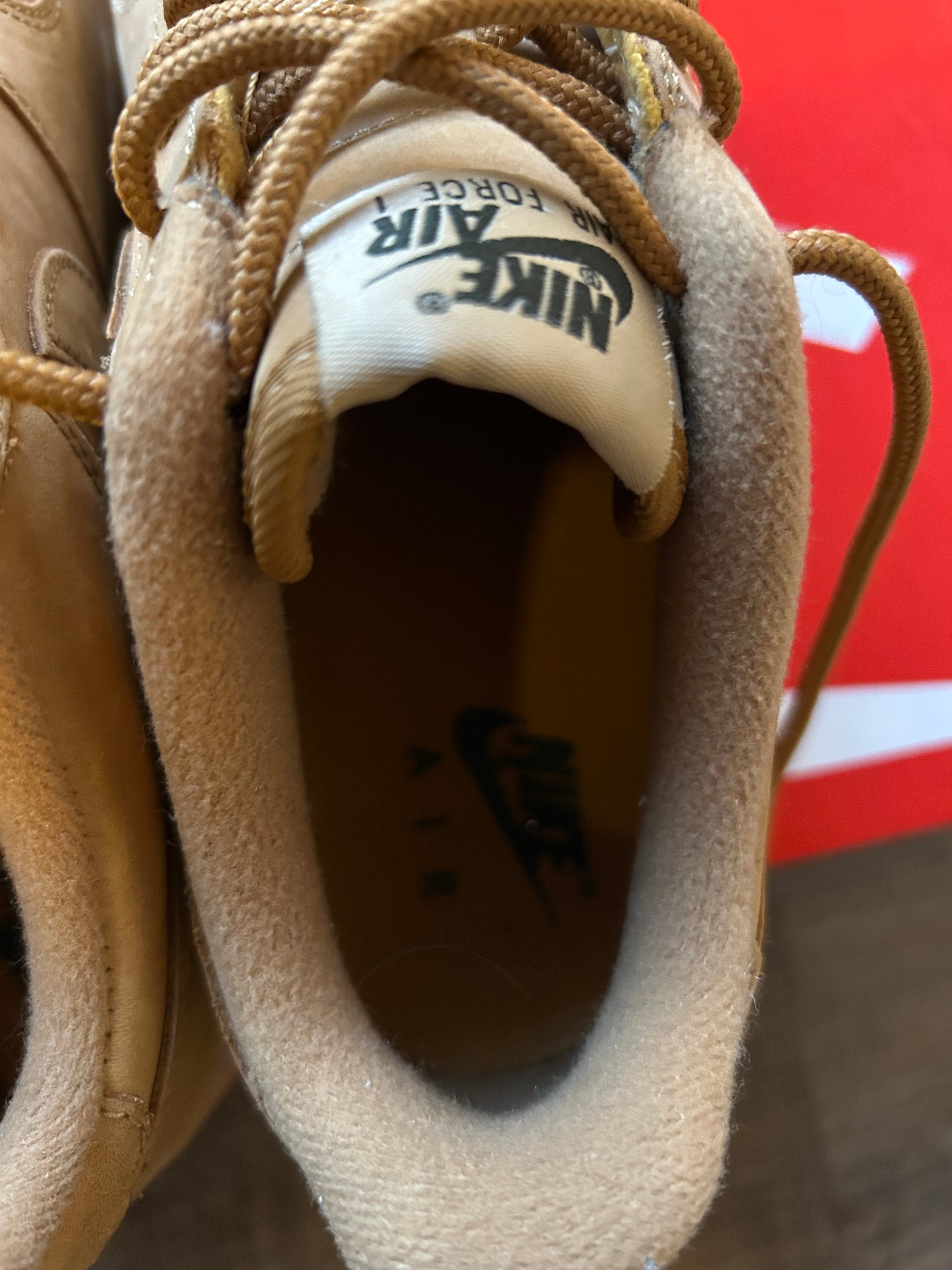 Nike Air Force 1 Low Winter Flax GS