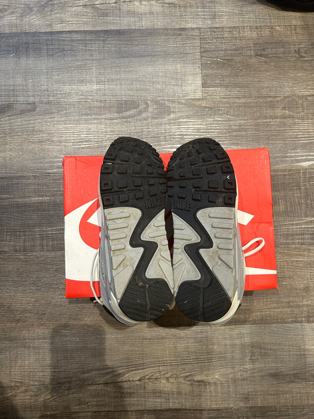 Nike Air Max 90 White/Grey/Black Uk7