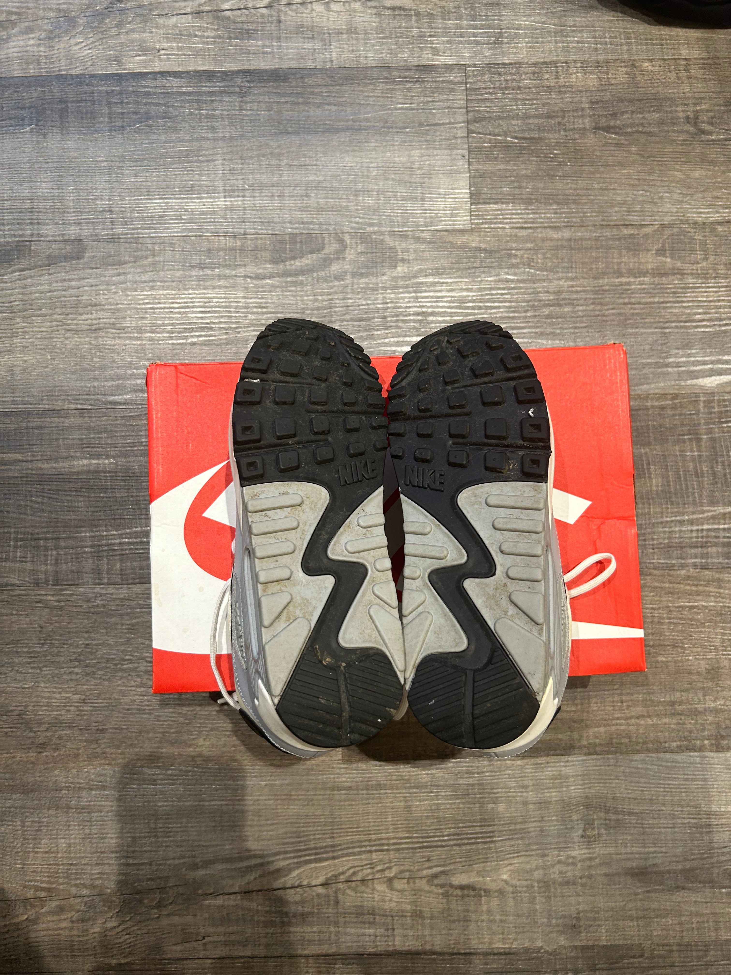 Nike Air Max 90 White/Grey/Black Uk7