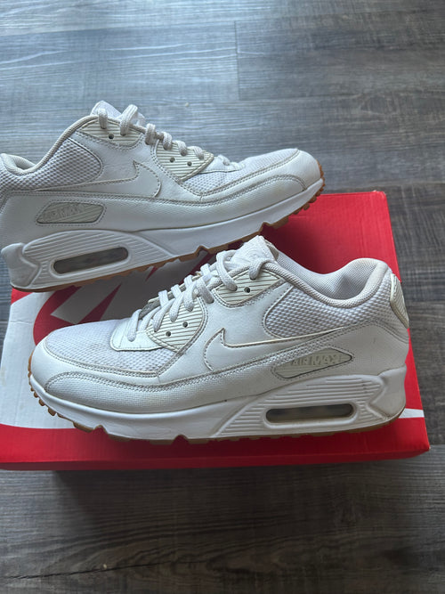 Nike Air Max 90 Triple White Uk6