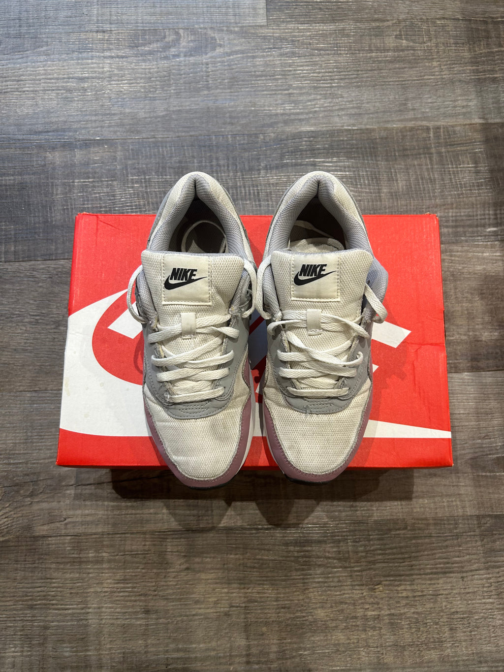 Nike Air Max 1 Plum/Grey/White Uk5